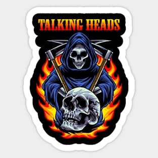 TALKING HEADS BAND Sticker